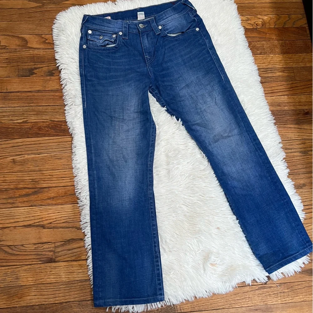 True Religion‎ Mens Ricky relaxed straight jeans size 32